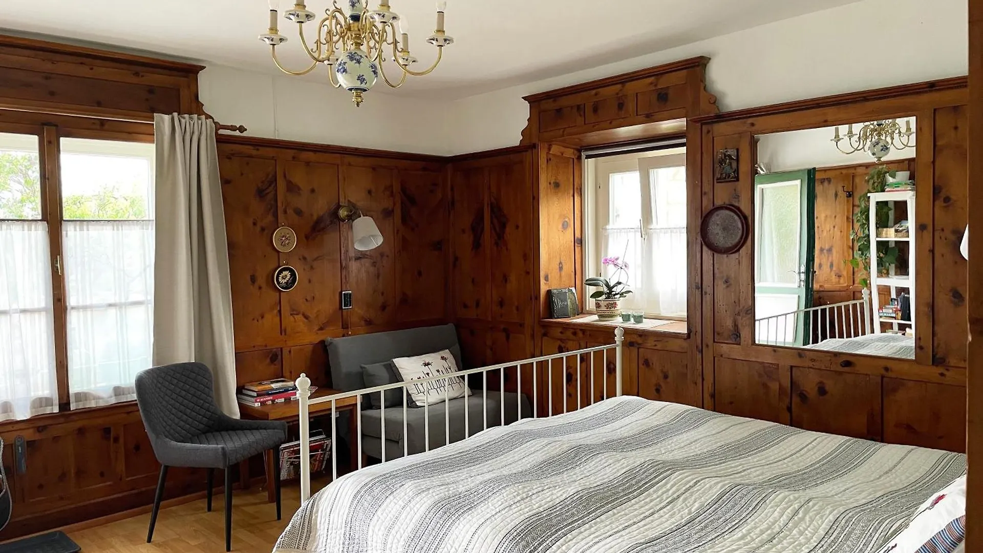 Uriges Apartment In Der Alten Schmiede 因斯布鲁克